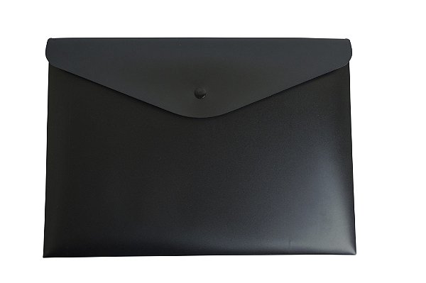 Envelope Preto com botão