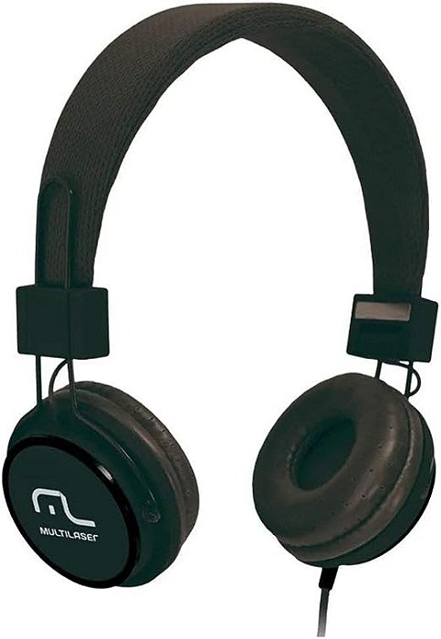 Fone de Ouvido com Microfone Headfun Preto P2 Multilaser – PH115