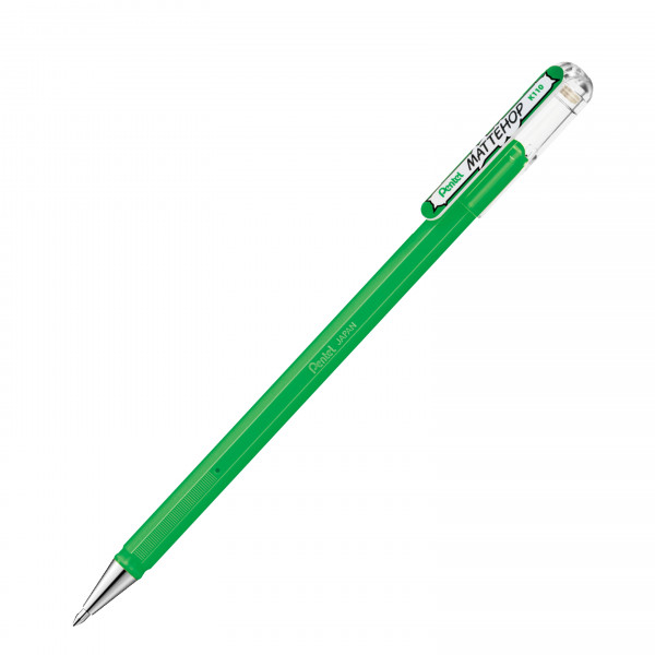 Caneta Gel 1.0mm verde mattehop