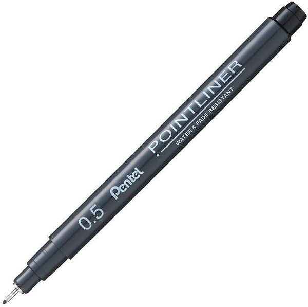 Caneta 0.5 Preta Nankin Pointliner