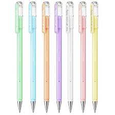 Caneta 0.8mm BR Hybrid MILKY Gel pastel K108-PW