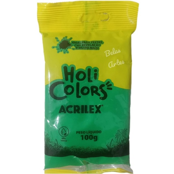 Holi Colors 100g Verde Bandeira