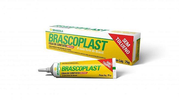 Cola Brascoplast Verde 75g