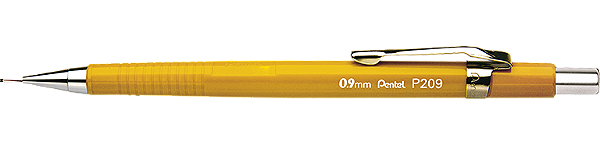 Lapiseira 0.9 Amarela Sharp P209-G Pentel