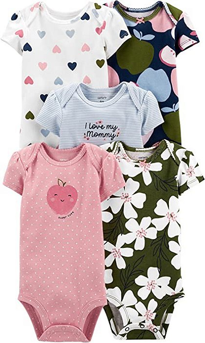 Kit Body 5 peças Carter's