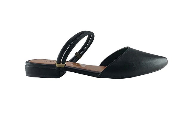 Mule Feminino Mississipi Q6733 Berteli Preto