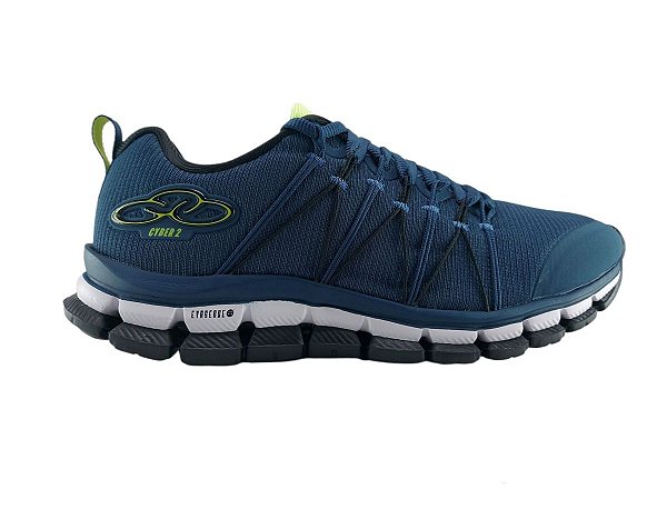 Tenis Masculino Olympikus Cyber 2 Petroleo Green