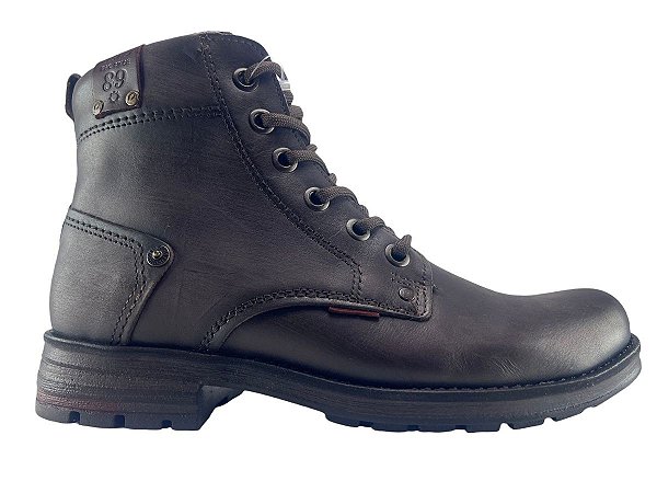 Bota Masculina Pegada 181305-09 Strech Couro Chocolate