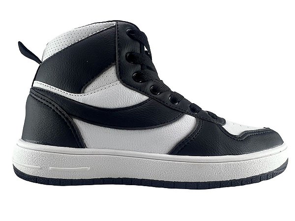 Tenis Masculino Logus 21190p Branco Preto