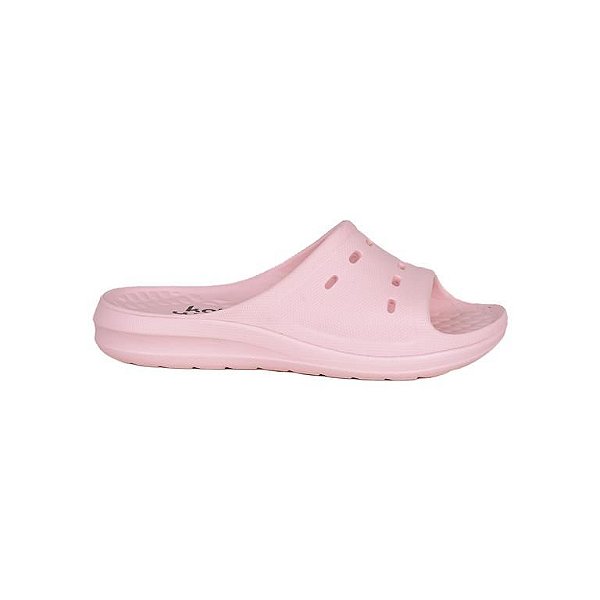 Chinelo Kolway Gaspea Nuvem Kw351 Rosa Petala Preto