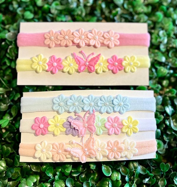 Kit de Faixinhas Jardim Encantado