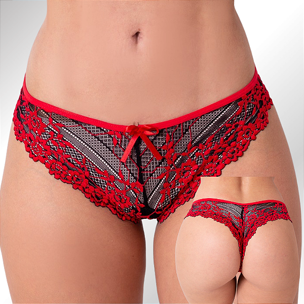 Calcinha Fio Em Renda