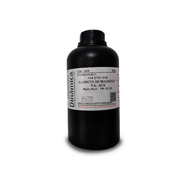 CLORETO DE MAGNESIO P.A - 500gr