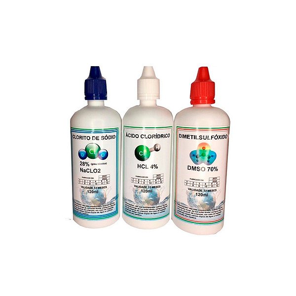 KIT PLUS SANEANTE DE ÁGUA 120ML + 120ML + 120ML - EMBALAGEM PLÁSTICA