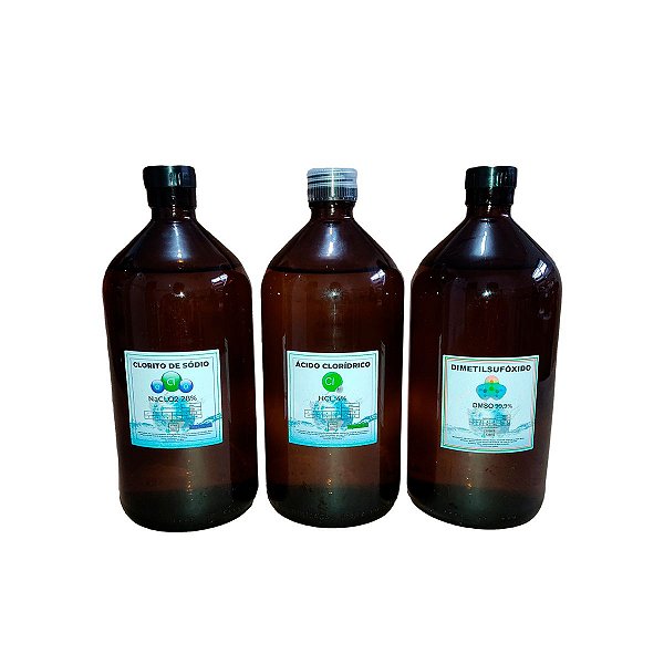KIT PLUS SANEANTE DE ÁGUA 500ML + 500ML + 500ML - EMBALAGEM PLÁSTICA
