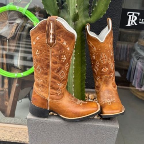 Bota Texana Caramel Franca Boots