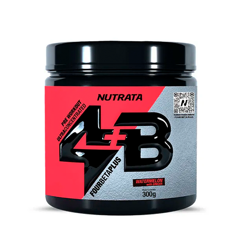 Pré Treino 4+B 300g - Nutrata