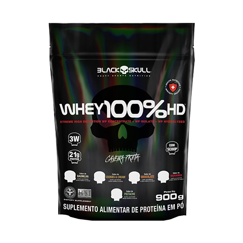 Whey 100% Black Skull - 900g
