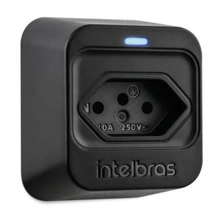 DPE PLUGUE 2P + T EPS 301 PRETO INTELBRAS
