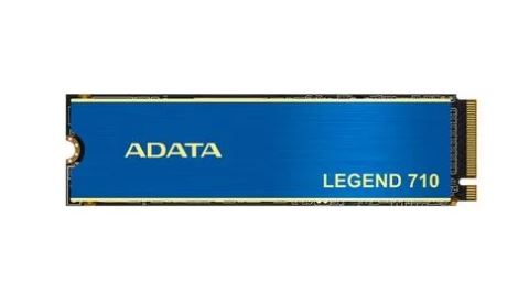 SSD ADATA LEGEND 710, 512GB, M.2 2280 PCIE GEN3X4, NVME 1.4, LEITURA: 2.400 MB/S E GRAVAÇÃO: 1.800 MB/S