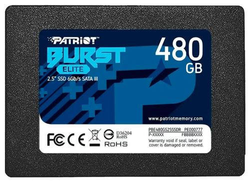 SSD PATRIOT BURST ELITE 480GB SATA III 2,5 7MM