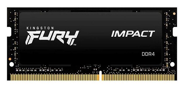 MEMÓRIA RAM PARA NOTEBOOK KINGSTON FURY IMPACT, 16GB, 3200MHZ, DDR4, CL20 - KF432S20IB/16