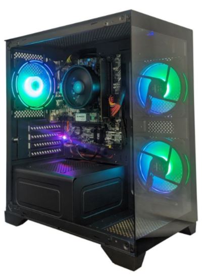 COMPUTADOR GAMER CERTOX STREAM AMD AQ 1015 TC DUAL CHANNEL AMD RYZEN 7 5700G RADEON GRAPHICS 16GB DDR4 512GB SSD C/3 FANS WINDOWS 11 + OFFICE 2019