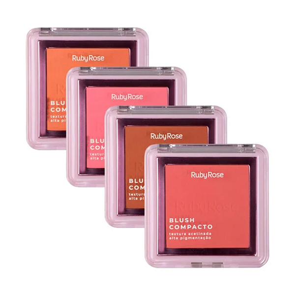 BLUSH COMPACTO RUBY ROSE
