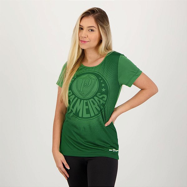 Camisa Palmeiras Circle 1914 Feminina Verde - Seu negócio! - Futebol