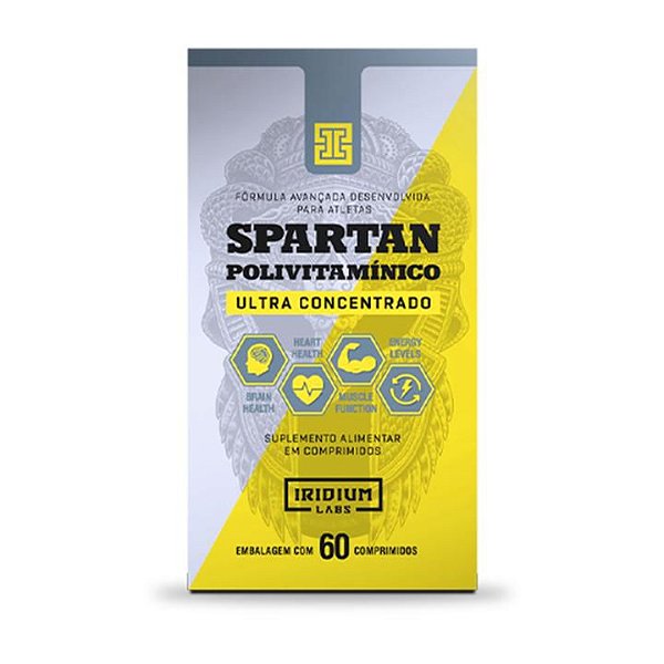 Iridium - Polivitamínico Spartan Ultra Concentrado - 60 comps