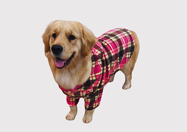 Blusão Soft com Capuz para Cães  Rosa Gaby Moda Pet