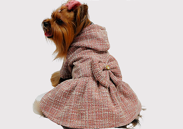 Vestido Pet Tweed Gaby Moda Pet