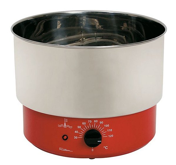 Banho de aquecimento redondo 4,5L até 120°C 110/220V - FISATOM
