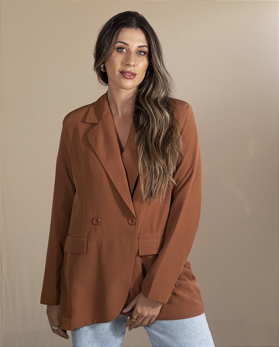Blazer OverSize Mocha