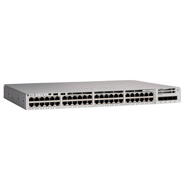 Switch Cisco Catalyst 9200 de 48 portas c/ uplinks fixos de 1 G - C9200L-48T-4G