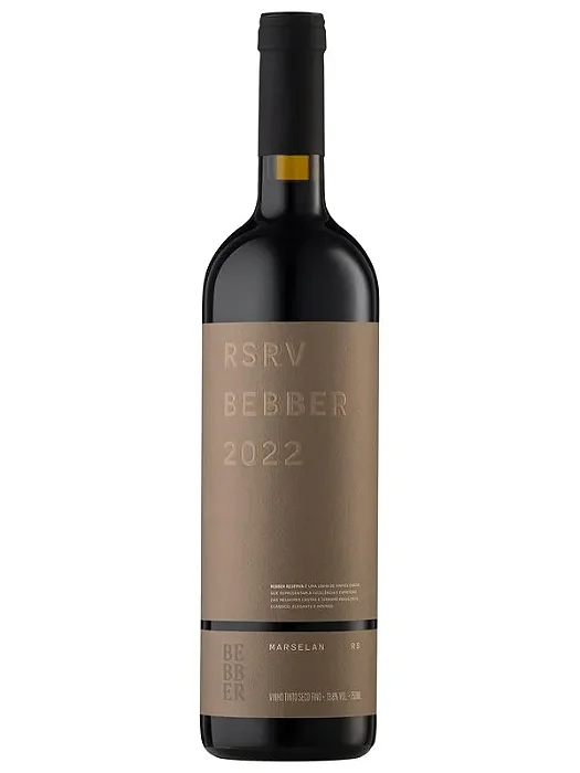 Vinho Familia Bebber Reserva Marselan