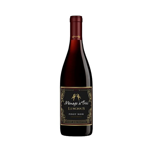 Vinho Menage a Trois Luscious Pinot Noir 750ml