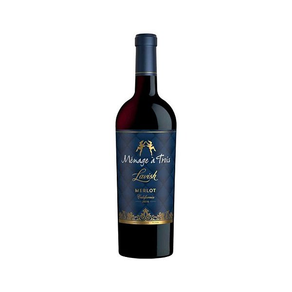 Vinho Menage a Trois Lavish Merlot 750ml