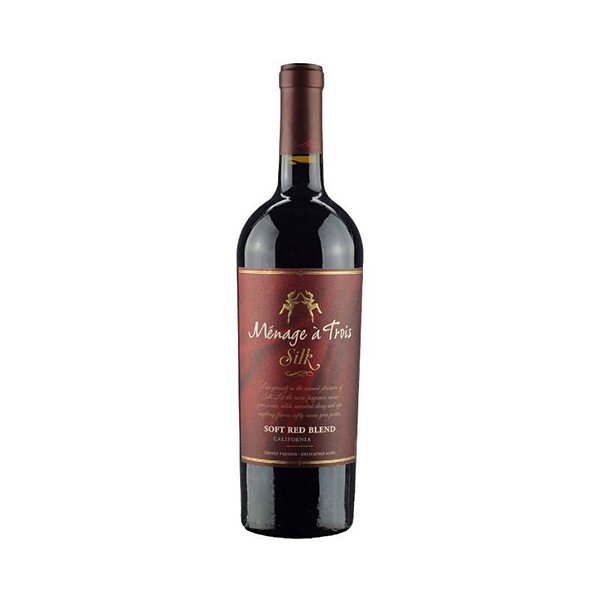 Vinho Menage a Trois Silk Soft Red Blend 750ml