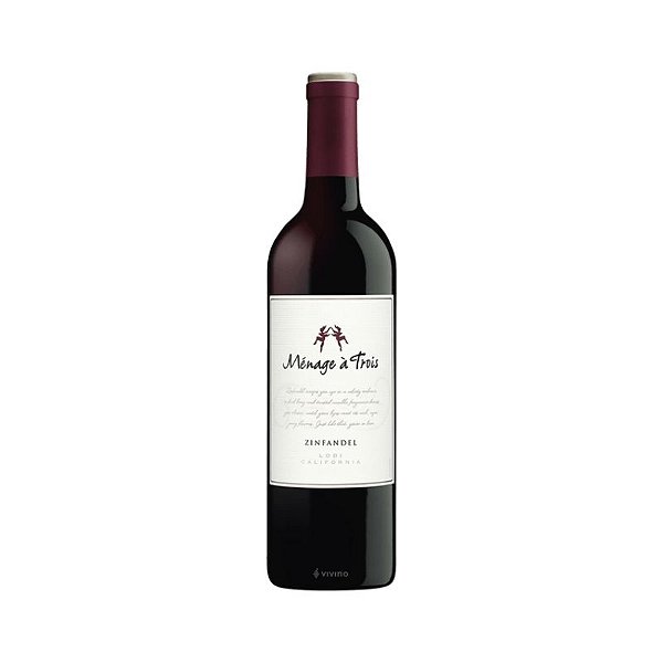 Vinho Menage a Trois Zinfandel 750ml