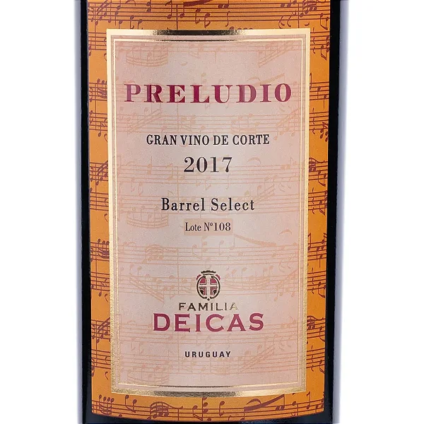 Vinho Familia Deicas Preludio Select Tinto