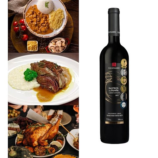 Vinho Guatambu Rastros do Pampa Cabernet Sauvignon