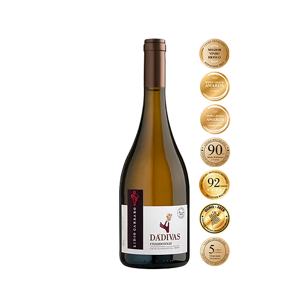 Vinho Lídio Carraro Dádivas Chardonnay 750ml