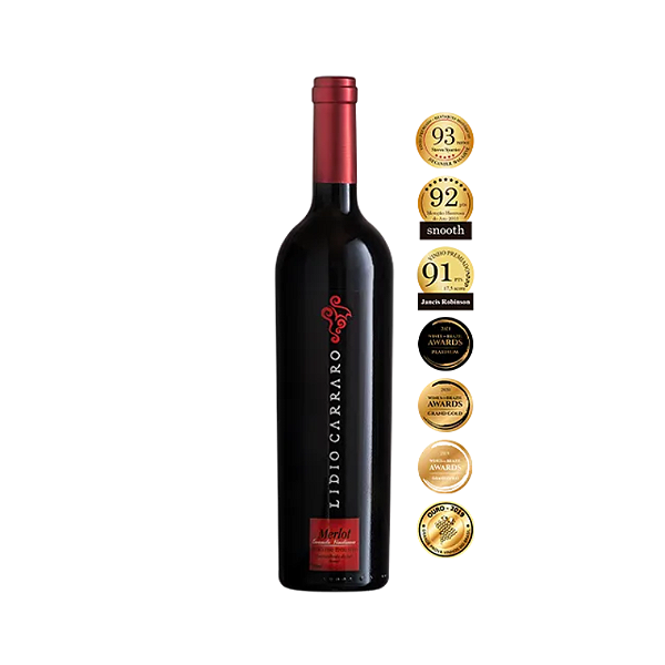 Vinho Lídio Carraro Grande Vindima Merlot 750ml