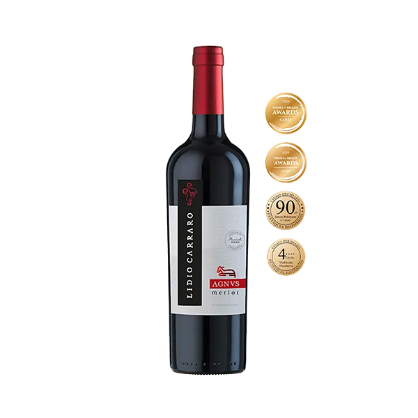 Vinho Lídio Carraro Agnus Merlot 750ml