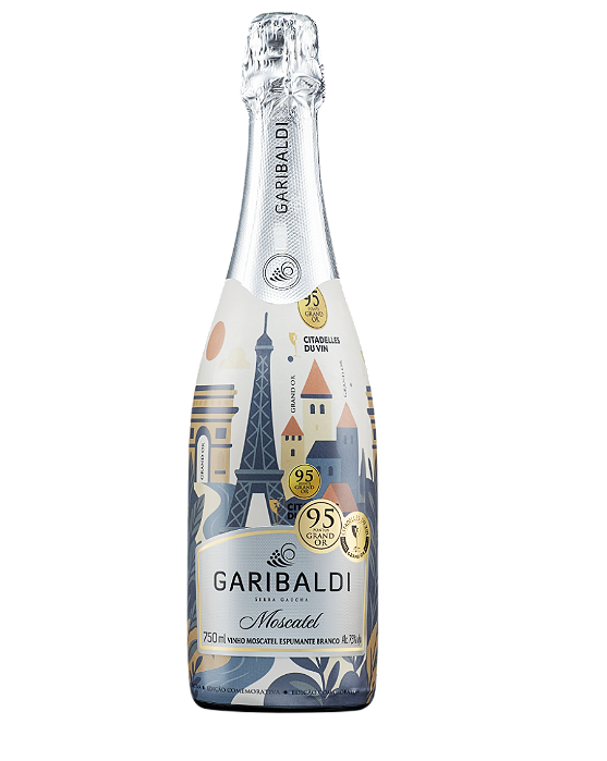 Espumante Garibaldi Moscatel Branca
