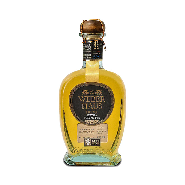 Cachaça Weber Haus Extra Premium 6 Anos