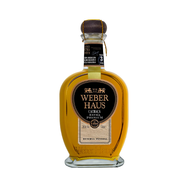 Cachaça Extra Premium Reserva Pessoal Weber Haus 750ml