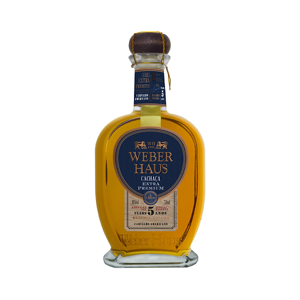 Cachaça Weber Haus Extra Premium 5 Anos Solera 750ml