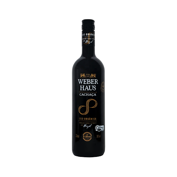 Cachaça Weber Haus Envelhecida Gold Camisa 8 -750ml